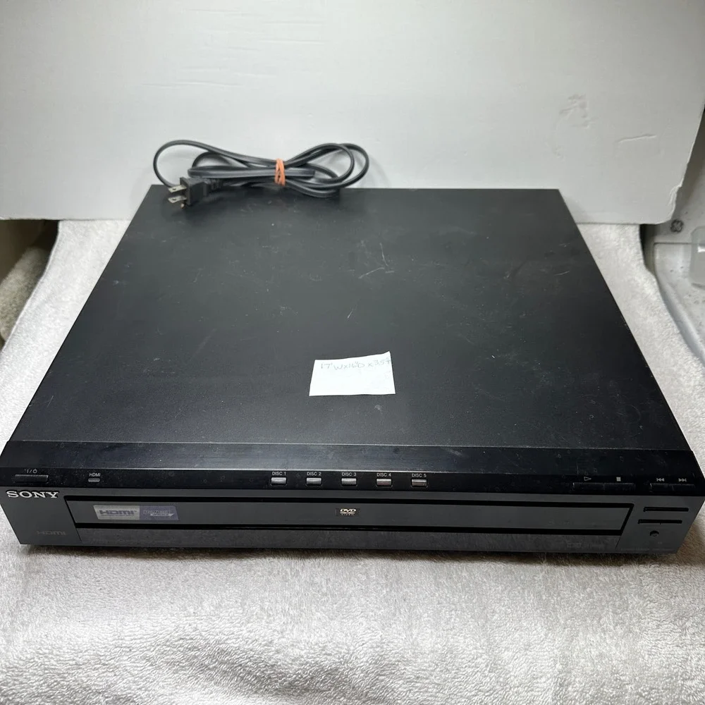 Sony DVP-NC85H 5-Disc DVD Changer 1080i Upscaling Player w/ Remote for Parts/Fix